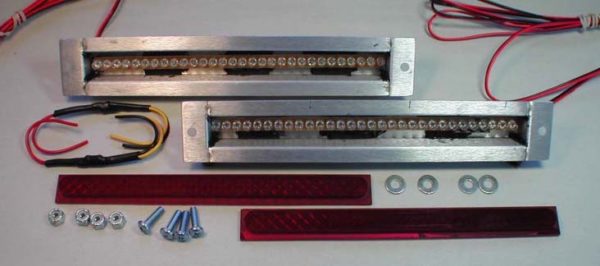 Small (7-1/2″) Red Hot Slot LED Light Kit (L58SM)