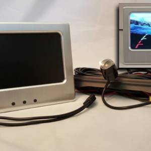 License Plate Mounted Backup Camera Monitor (IT-MON-LP)