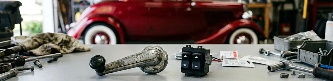 How to Replace a Window Crank With Power